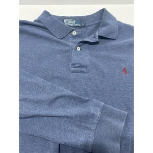 Polo‎ Ralph Lauren Long Sleeve Polo Navy Large